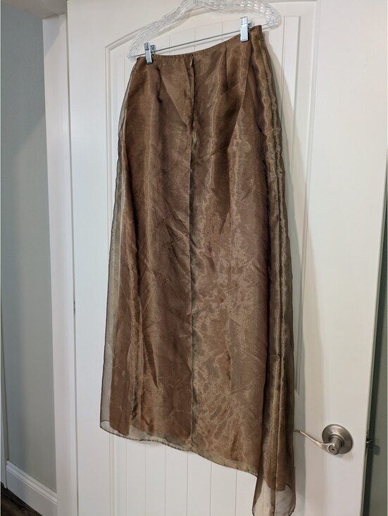 Betsy & Adam Dresses & Skirts - Betsy & Adam Straight Midi Skirt Size 12 Velvet Noir